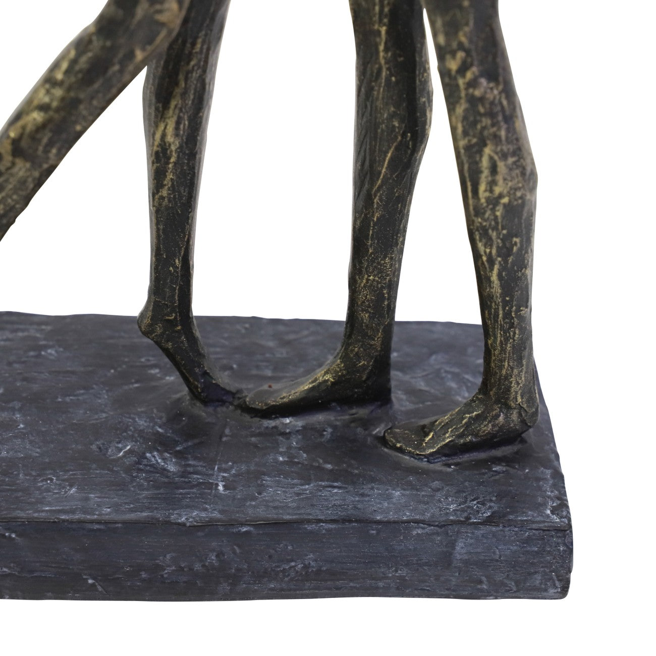 Antique Bronze Lovers Embrace Sculpture